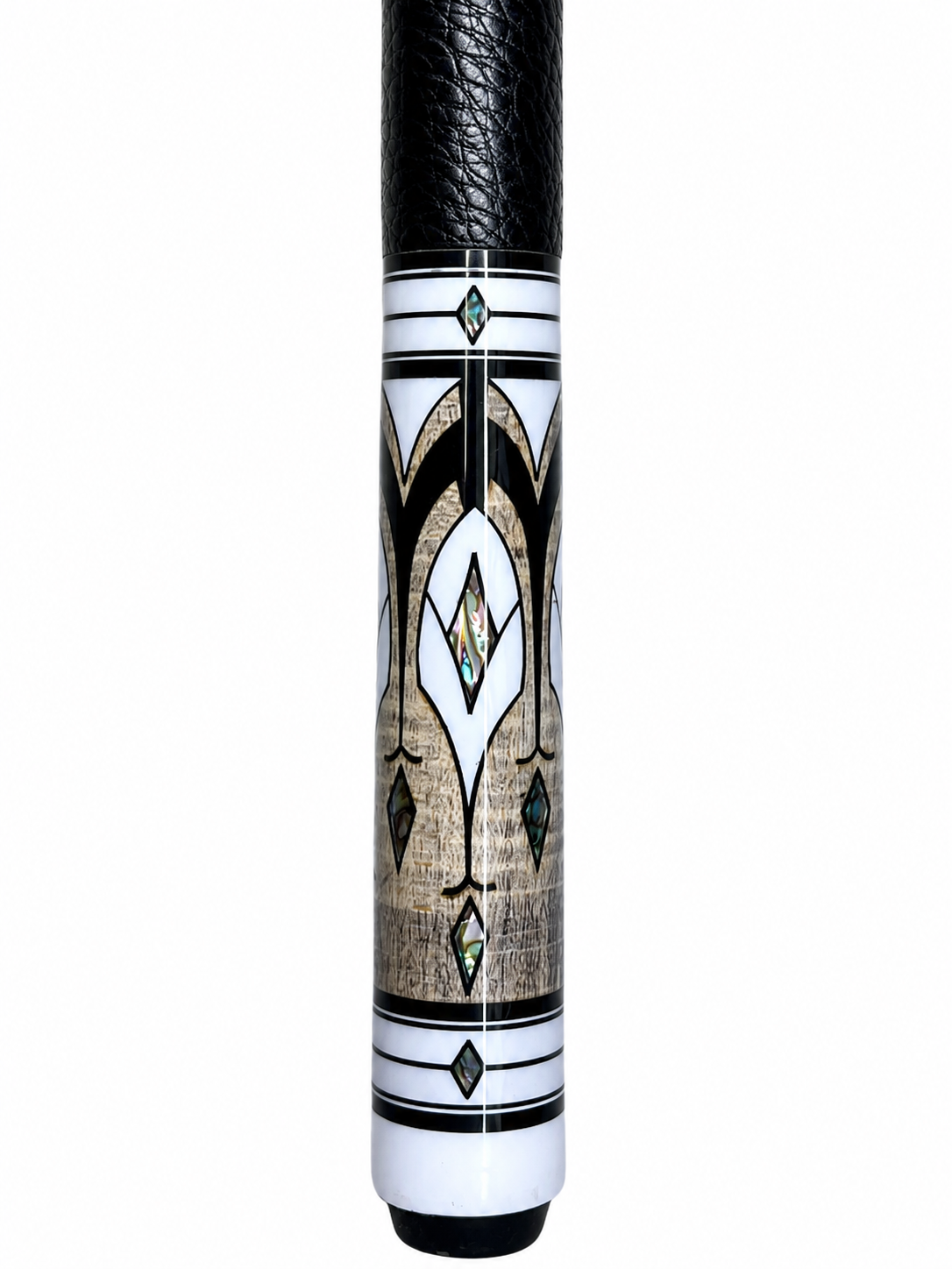 White Eclipse – Handcrafted Custom Pool Cue | Cues Master