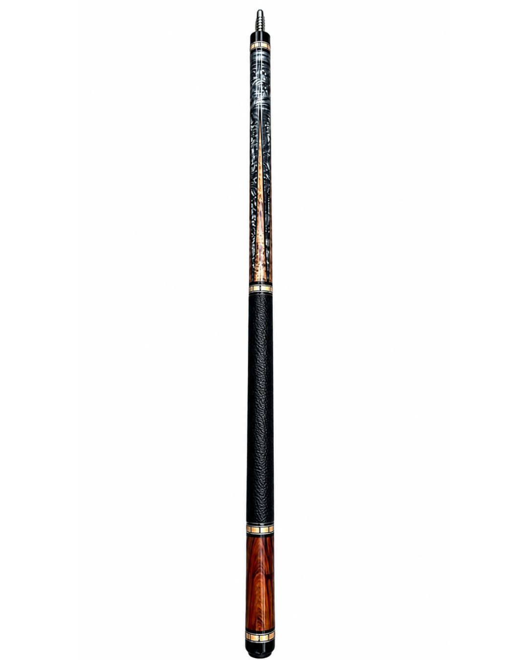 Midnight Ember – Handcrafted Custom Pool Cue Butt | Cues Master