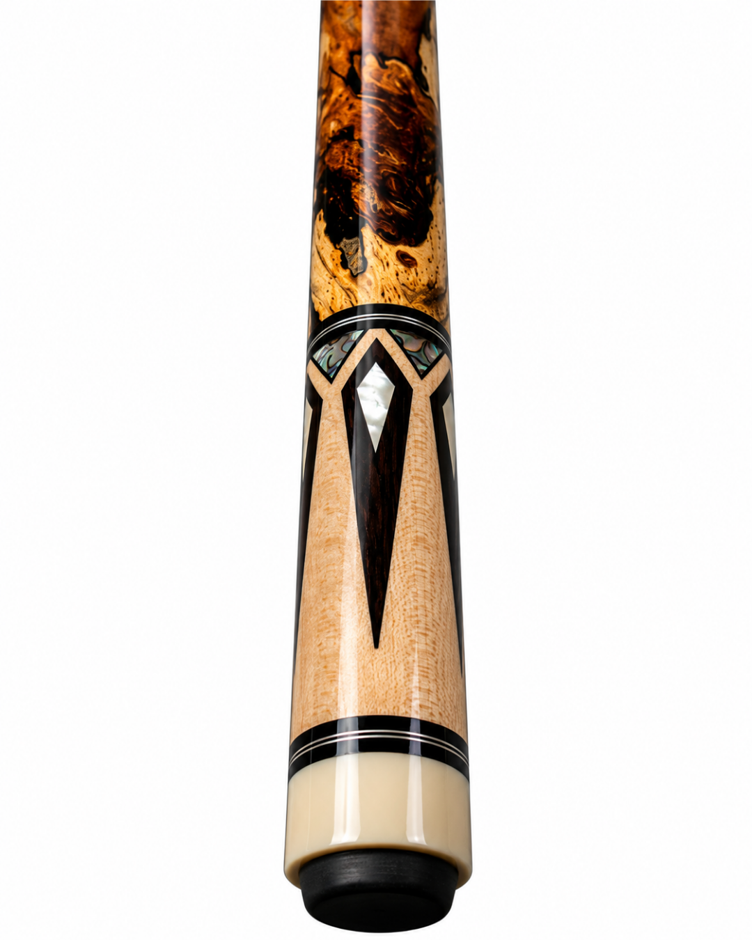 Maple Cue with Spalted Tamarind Handle