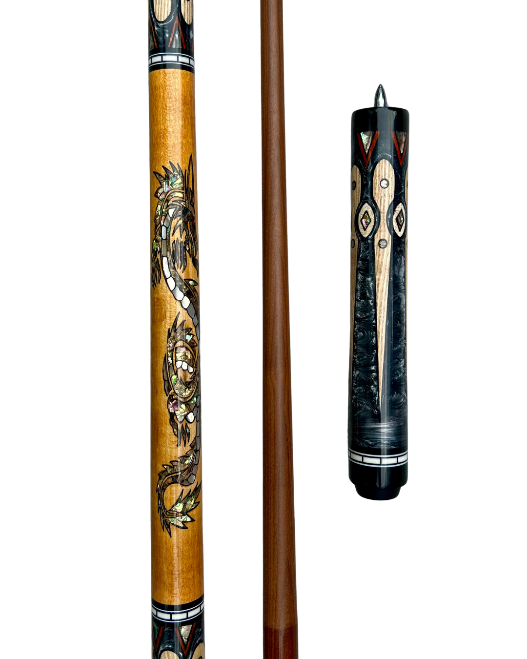 Imperial Dragon – Handcrafted Custom Pool Cue | Cues Master