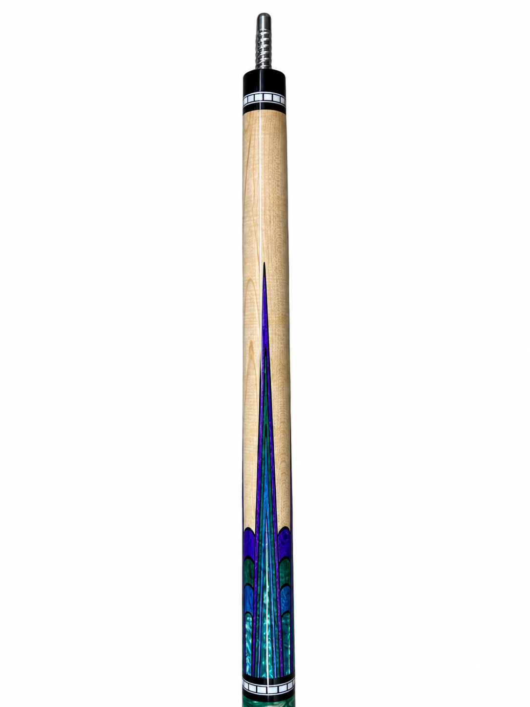 Arctic Abyss – Handcrafted Custom Pool Cue | Cues Master