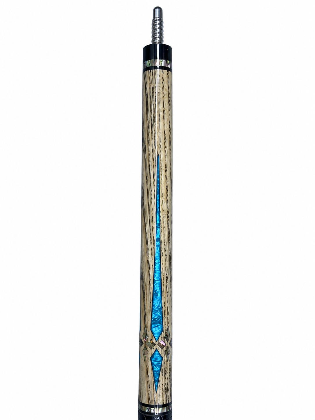 Sapphire Noir – Handcrafted Custom Pool Cue | Cues Master
