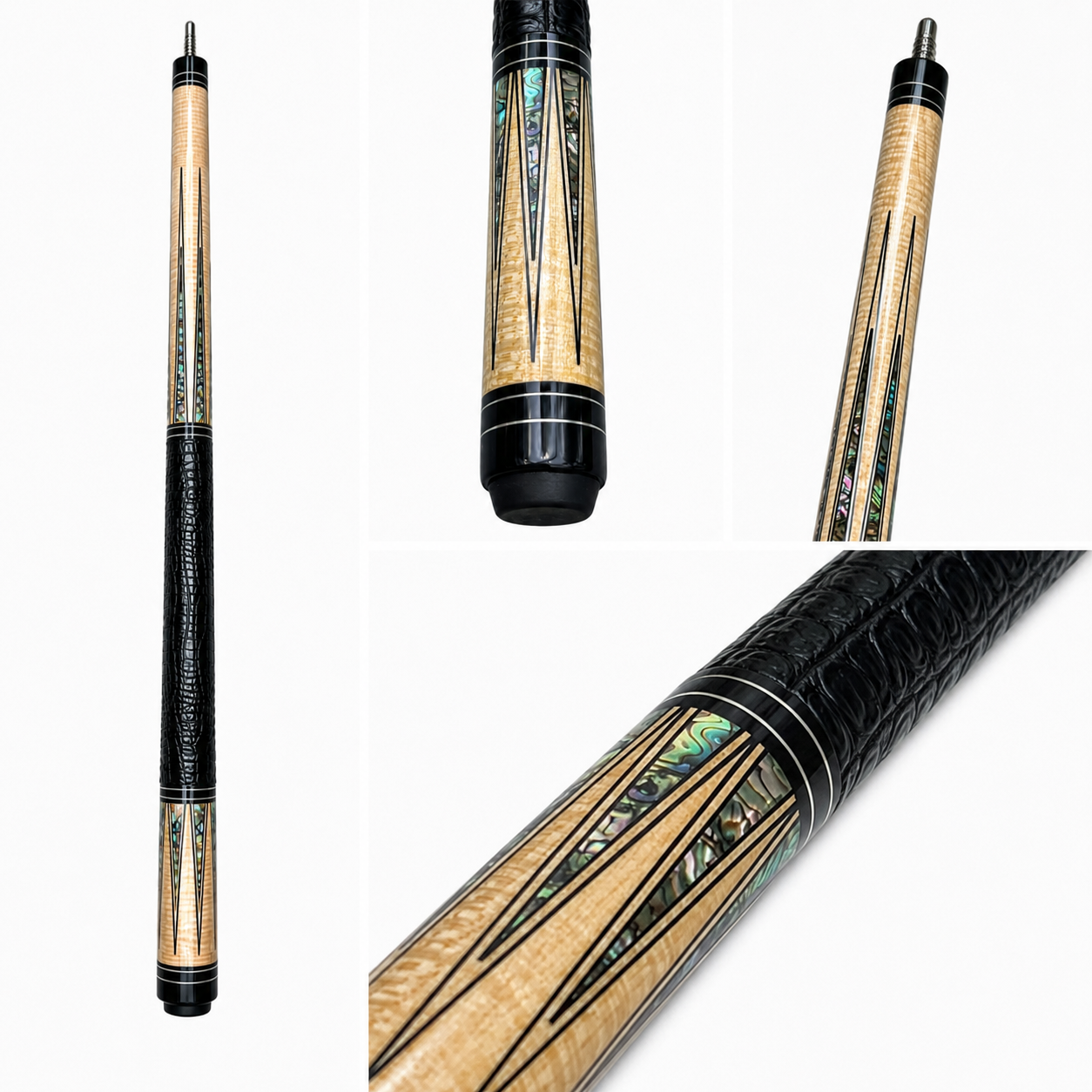 Sovereign Point – Handcrafted Custom Pool Cue Butt | Cues Master