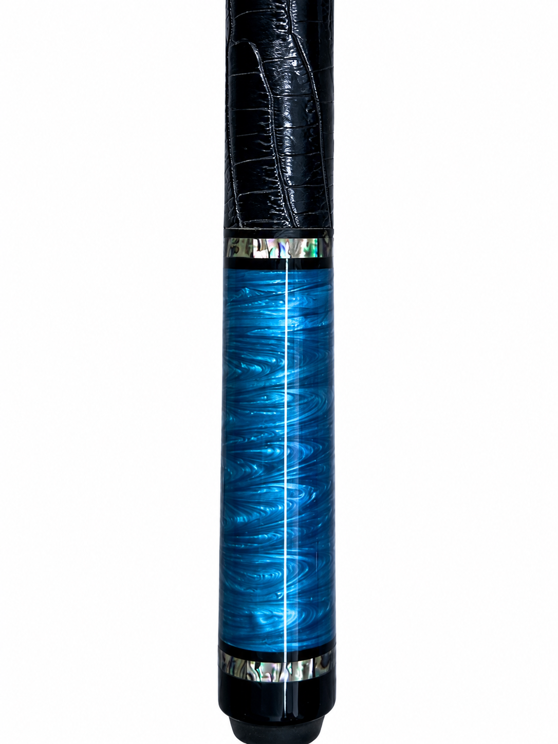 Sapphire Noir – Handcrafted Custom Pool Cue | Cues Master