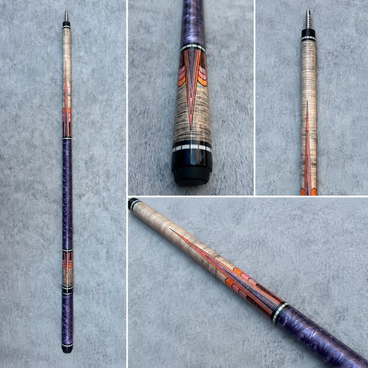 Cues Master Custom Cue – Butterfly Design